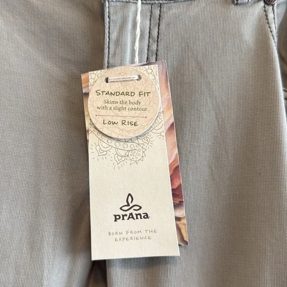 NWT Prana Bedford Canyon Hiking Organic Cotton Standard Low-Rise Pant, 10 Short - Picture 2 of 11